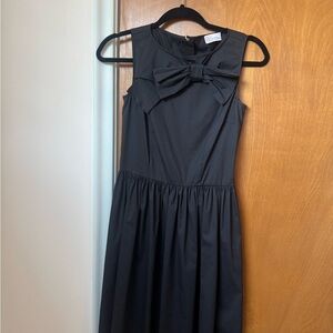 RED Valentino Black Formal Dress with Bow